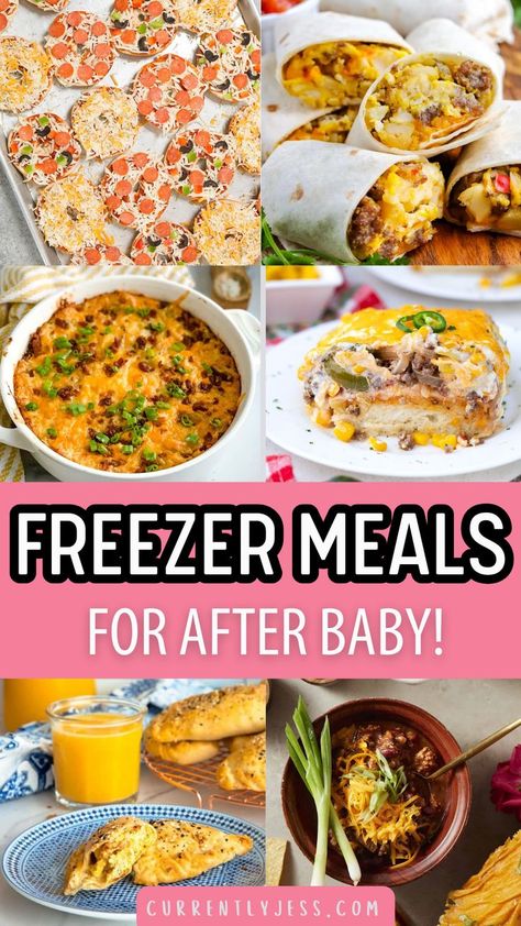 Prepping for baby and postpartum recovery? These freezer meals will be your ultimate lifesaver during those busy newborn days! Learn how to make easy, delicious meals ahead of time with helpful tips, must-have supplies, and recipes perfect for new moms. Make postpartum easier with a stocked freezer and more time for snuggles! Dump Freezer Meals, Delicious Freezer Meals, New Mom Meals, Easy Frozen Meals, Pregnancy Freezer Meals, Postpartum Freezer Meals, Postpartum Meal Prep, Beef Freezer Meals, Freezer Meals For New Moms