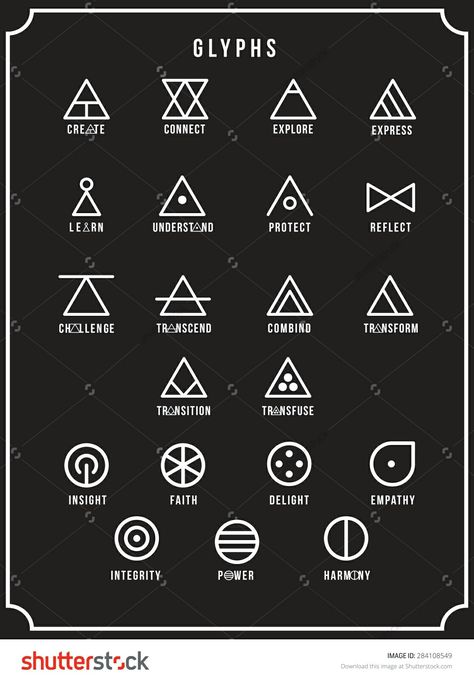 Glyphs, Symbols, sygil, spiritual signs Small Tattoo Placement, Glyph Tattoo, Tatuagem Masculina Pequena, Petit Tattoo, Symbols And Meanings, Cool Small Tattoos, Symbol Tattoos, Small Tattoo Designs, Symbolic Tattoos