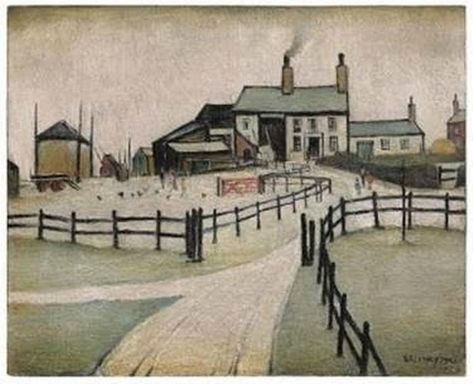 L.S Lowry painting never before seen in public to be auctioned off - and it could fetch over £1m - Manchester Evening News Lowry Paintings, Ls Lowry, L S Lowry, English Artists, 20 Century, Art Masters, British Art, Naive Art, England Uk