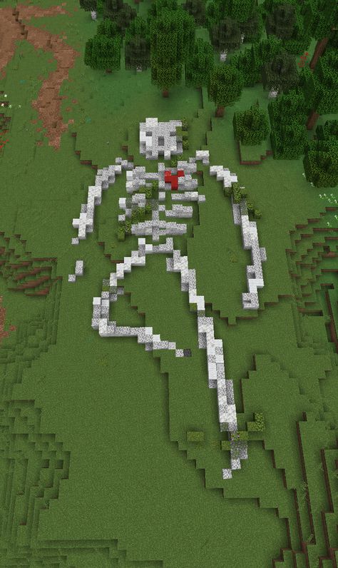 Minecraft Skeleton, Minecraft Kingdom, Minecraft Building Guide, Minecraft Statues, Rumah Minecraft Sederhana, Bangunan Minecraft, Minecraft Farm, Minecraft Cottage, Easy Minecraft Houses