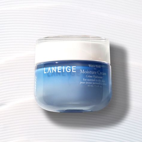 Water Bank Moisture Cream - LANEIGE | Sephora Cica Sleeping Mask, Laneige Skincare, Laneige Water Bank, Mask Korean, Water Sleeping Mask, Dry Skincare, Laneige Water Sleeping Mask, Magnesium Sulfate, Overnight Mask