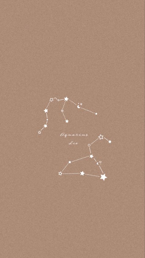 Leo And Aquarius Aesthetic, Leo Zodiac Sign Wallpaper, Aquarius Wallpaper, Moon Pisces, Aquarius Leo, Aquarius Aesthetic, Leo And Aquarius, Aquarius Constellation, Leo Zodiac Sign