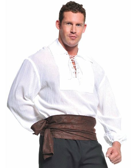 White Pirate Shirt, Pirate Shirt, Pirate Fashion, White Costumes, Pirate Shirts, Costume Shirts, Pirate Costume, Adult Halloween Costumes, Halloween Party Costumes