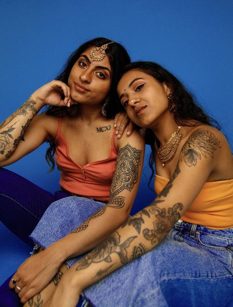 South Asian Women, British Asian, Asian Streetwear, Indian Photoshoot, Badass Tattoos, Asian American, Asian Hair, Pretty Style, South Asian