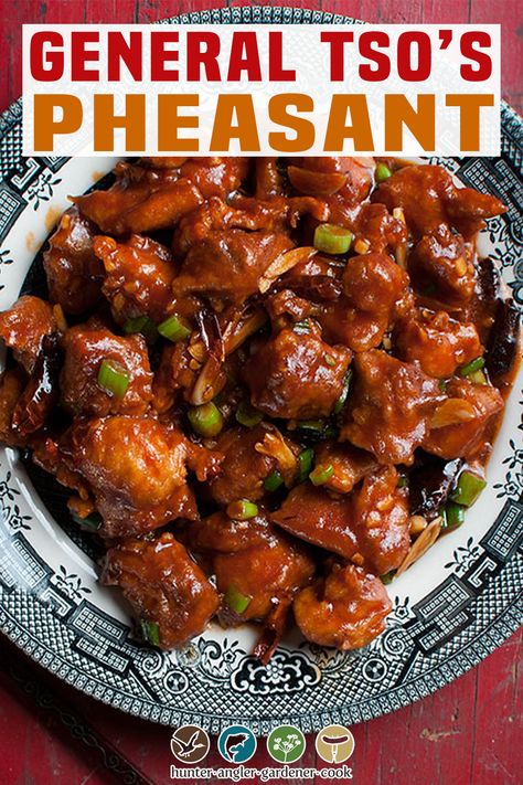 Grouse Recipes, Pheasant Recipe, Pheasant Recipes, Goose Recipes, Food Hunter, Chinese Restaurants, General Tso, Game Recipes, Wild Game Recipes