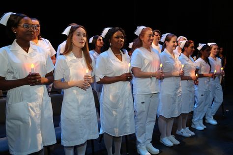 J01B0031 - Spring 2019 Nurses Pinning Ceremony Nursing Pinning Ceremony Hairstyles, Pinning Ceremony Outfit Nursing, Nursing Capping And Pinning, Nurse Pinning Ceremony Outfit, Nursing Pinning Ceremony Outfit, Pinning Ceremony Outfit, Lpn Pinning Ceremony, Nursing Pinning Ceremony, Pinning Ceremony Nurse