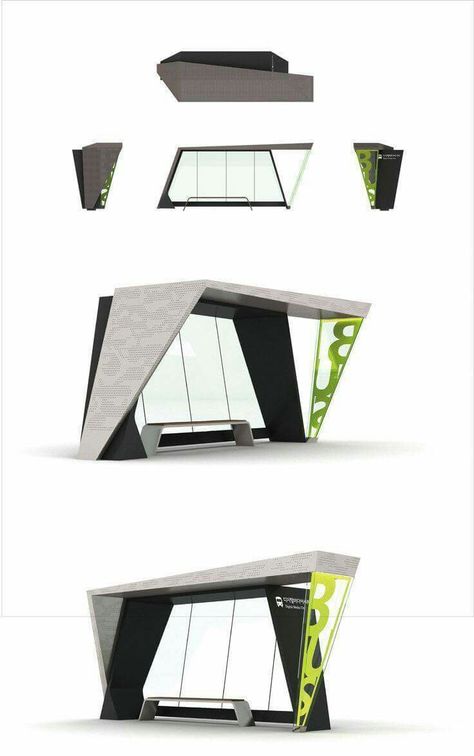 Bus Stop Design, Urban Furniture Design, Bus Shelters, Shelter Design, Architecture Concept Drawings, Street Furniture, Environmental Design, Bus Stop, Stand Design