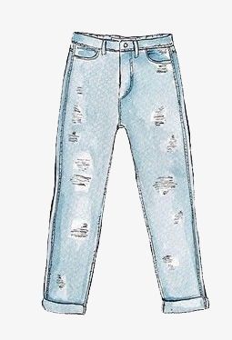 Ripped Jeans Drawing, Jeans Png, Jeans Drawing, Png Transparent Background, Png Transparent, Ripped Jean, Ripped Jeans, Background Images, Png Images