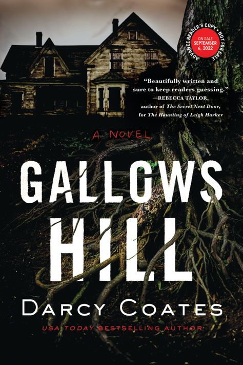 Gallows Hill Darcy Coates, Horror Novel, Family Legacy, Book Of The Month, Ghost Stories, Read News, Barnes And Noble, Book Print, Amazon Books