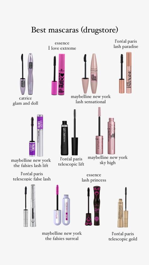 I Heart Extreme Mascara, I Love Extreme Mascara, Mascara Tips And Tricks, Catrice Makeup, Makeup Routine Guide, Essence Makeup, Makeup Order, Simple Makeup Tips, Best Drugstore Makeup