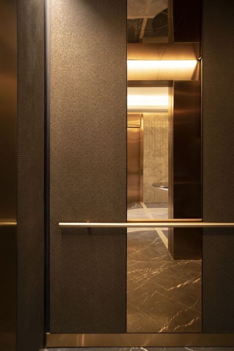 Elevator Lobby Design, Elevator Interior, Dash Pattern, Elevator Buttons, Elevator Lobby, Elevator Design, Bar Interior Design, Wardrobe Interior Design, Lift Design