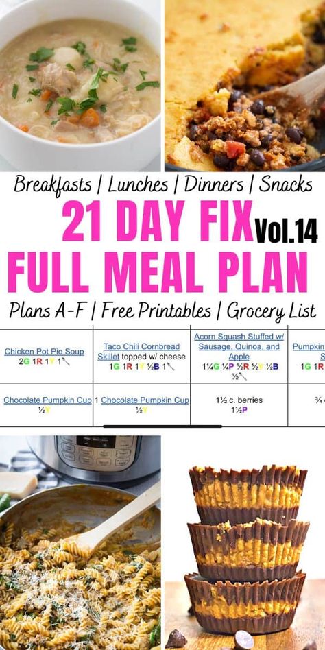 Free! An all-in-one 21 Day Fix Meal Plan with all meals, a grocery list, prep tips, and deliciously healthy recipes. This is the BEST site for 21 Day Fix Meal Plans! 21 Day Fix Menu Plan 1200 1499, Easy 21 Day Fix Meal Plan, Portion Fix Plan C Meal Plan, 21 Day Fix Lunch Meal Prep, 21 Day Fix Meal Plan 1800-2099, 21 Day Fix Meal Plan 1500-1799, 21 Day Fix Meal Plans 1200-1499, 21 Day Fix Meal Plan For Beginners, Healthy Weekend Meals