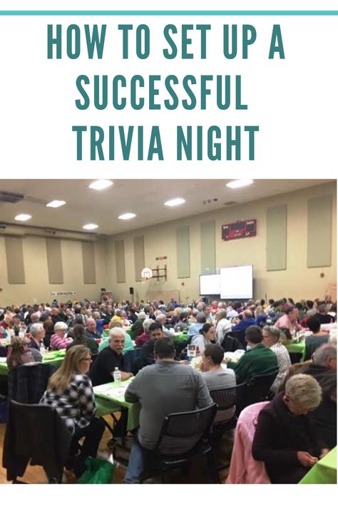 Trivia Game Night Decorations, Group Trivia Games, Hosting A Trivia Night Fundraiser, Trivia Night Prizes Ideas, Hosting A Trivia Night, Trivia Fundraiser Ideas, How To Host A Trivia Night Fundraiser, Bar Trivia Night, How To Run A Trivia Night