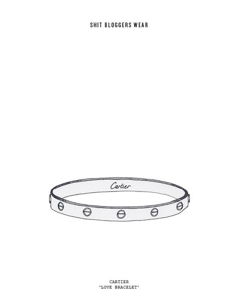 Beauty Drawing, Style Council, Style Inspiration Casual, Circle Bracelet, Lettering Tutorial, Fashion Sketch, Cartier Love Bracelet, Cartier Ring, Love Bracelets