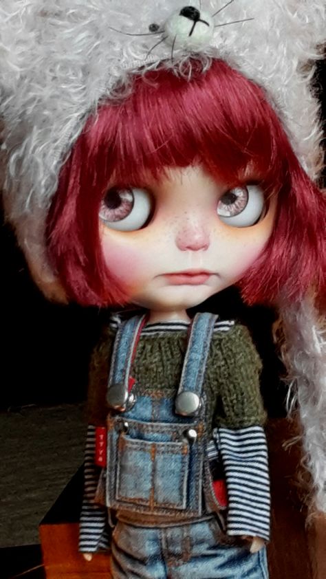 Blythe Doll Dress, Huggy Wuggy, Fairy Art Dolls, Dream Doll, Blythe Clothes, Pretty Dolls, Bear Doll, Ooak Dolls, Custom Dolls