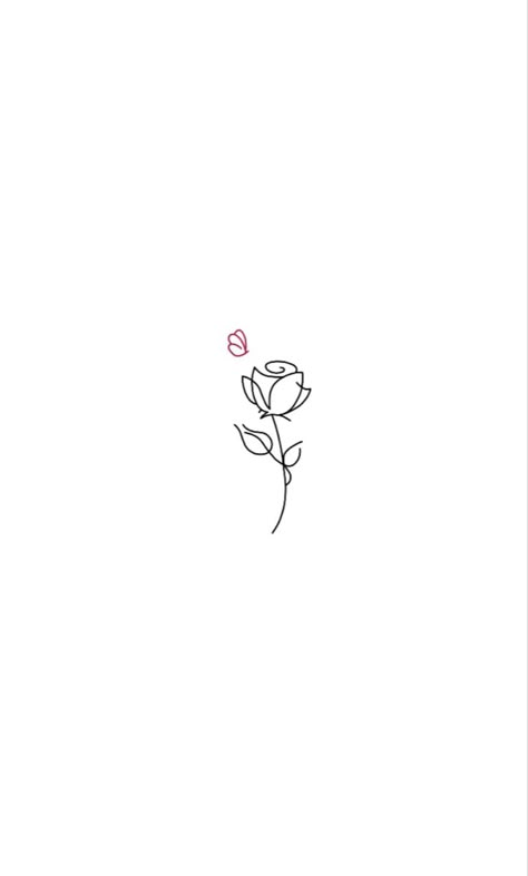 Small Tattoo Inspo Simple, Peony Rose Tattoo Design, Small Rose Tattoo For Women, Small Rose Tattoo On Finger, Free Tattoo Designs Words, Rose Tattoo Geometric, Small Tattoo Ideas Love, Tiny Tattoos Rose, One Line Flower Tattoo Simple