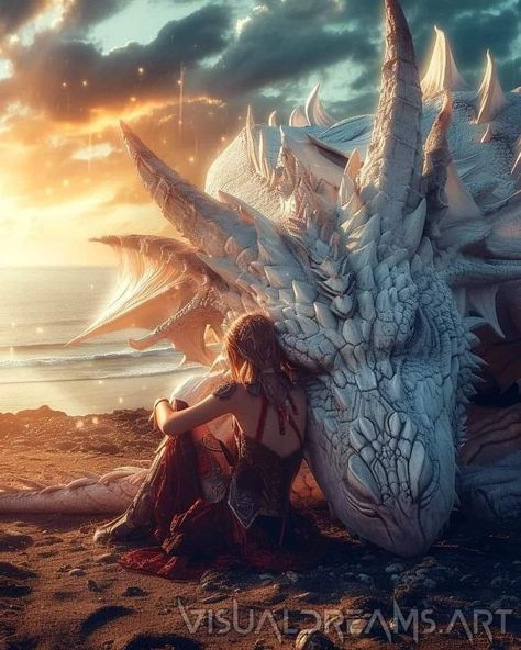 Classic Illustration, Dragon Artwork Fantasy, Image 3d, Dragon Rider, Dragon Lover, Dragon Pictures, White Dragon, Dragon Artwork, Mythical Creatures Art