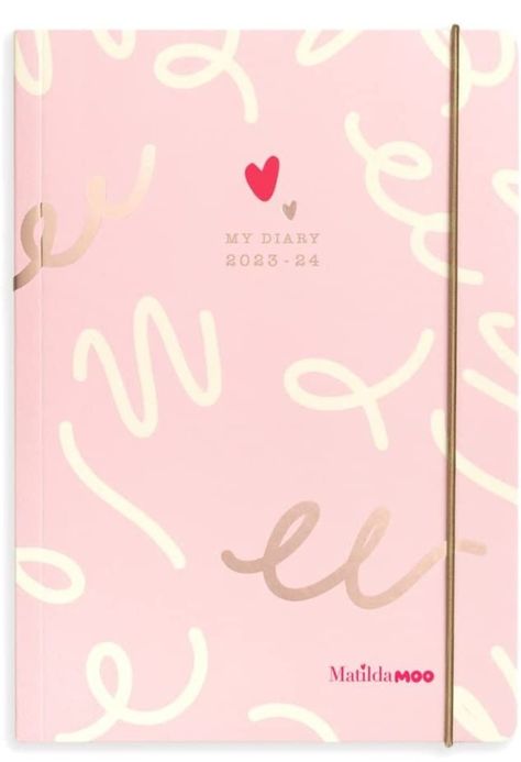 2023-2024 A5 Mid Year Diary Academic Year Diary - 25th June 2023 to 5th August 2024 - Full 13 Months Flexible but durable card covers with subtle rose gold foiling Unique layout with week to view on left and notes & to-do lists on the right 2024 Diary, Academic Diary, Diary Covers, Office Branding, Scottish Artists, Unique Layout, Rose Gold Foil, July 25, Color Names