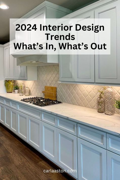 Latest Kitchen Designs Modern, Kitchen Countertop Trends, Modern Kitchen Trends, 2024 Design Trends, Kitchen Color Trends, Backsplash Trends, Latest Kitchen Trends, Cabinet Trends, Timeless Kitchen Design