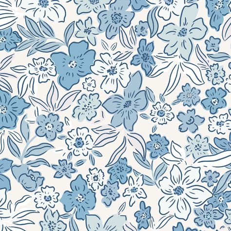 Introducing our Sweet Meadow Wallpaper in Cottage Blue, featuring a charming array of vibrant botanicals and scattered flowers in a calming blue hue. Create a stunning floral atmosphere in your home with this elegant and tasteful wallpaper. View the entire Leah Nicole Designs x Ayara collection here. Whether you're leaning toward our luxury removable "peel and stick" wallpaper or keeping it classic with traditional wallpaper, Ayara offers a variety of materials to fit your project needs. Just click the "Types of Wallpaper" dropdown menu on this page to discover our selection of wallpapers and choose the perfect one for your home! Still aren't sure how many panels you need to order? Find tips for measuring your space here before adding your panels to cart. Oh—and don't forget to add your ap Wallpaper View, Meadow Wallpaper, Scattered Flowers, Blue Floral Wallpaper, Blue Flower Wallpaper, Cute Blue Wallpaper, Ocean Wallpaper, Cloudy Sky, Cute Patterns Wallpaper