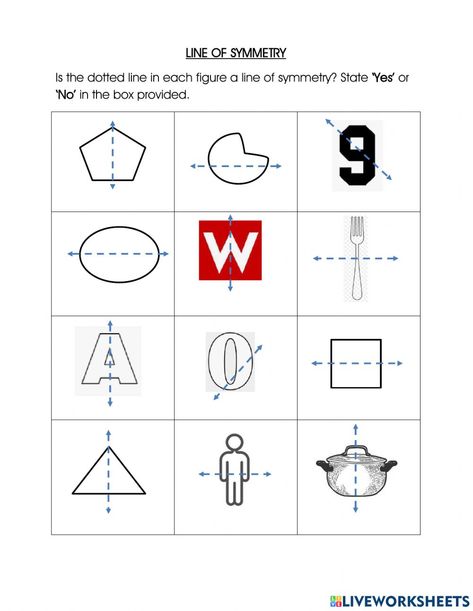 Line Of Symmetry, Symmetry Worksheets, Concept Map, School Resources, Online Workouts, Preschool Worksheets, Preschool, Map, Quick Saves