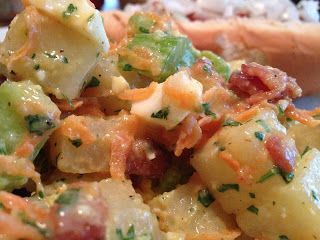 Pennsylvania Dutch Potato Salad, Dutch Potato Salad, Potato Macaroni Salad, Pittsburgh Salad, Bacon Dressing, Potato Recipes Side Dishes, Recipes Side Dishes, Pennsylvania Dutch, Macaroni Salad