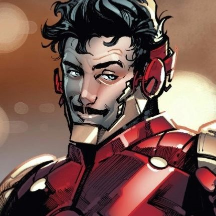 Tony Stark Comic Pfp, Iron Man Comic Panel, Tony Stark Comic Icons, Marvel Pfp Comics, Tony Stark Pfp, Comic Tony Stark, Iron Man Pfp, Tony Stark Drawing, Iron Man Dibujo