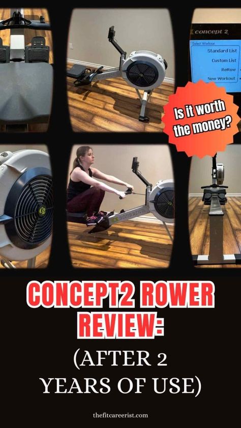 Concept2 Rower Review 2023 - Is it Worth the Investment? Concept 2 Rower Workout, Concept 2 Rower, Rower Workout, Indoor Rowing, Power Walking, Rowing Machines, Cardio Workouts, Best Cardio Workout, Best Cardio