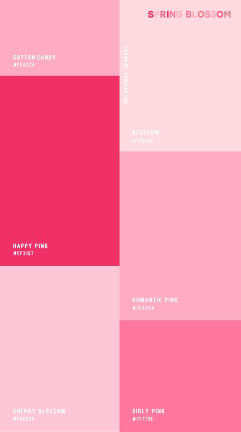 Pink Color Pallete Canva, Shades Of Pink Pallet, Barbie Pink Hex Code, Pink Scheme Colour Palettes, Pink Colors Pallete, Pink Colour Pallette Shades, Pink Shades Palette, Pink Shade Palette, Pink Pantone Shades