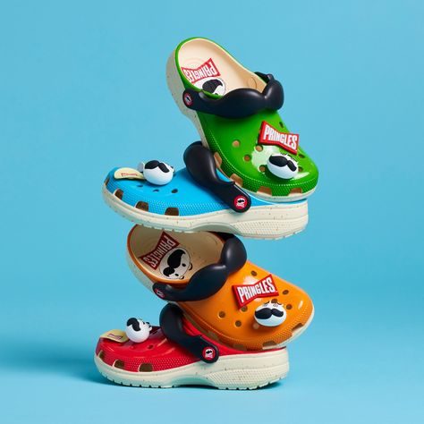 Snack on new styles from the @pringles x @crocs collaboration, featuring two silhouettes and exclusive Jibbitz™ charms. 

Available in-store & online at City Beach:
🥸 Queen Street 
🥸 Pacific Fair 
🥸 Charlestown Crocs Collaboration, Beach Shoes, City Beach, Shoe Game, In Store, Online Store, Charms, Queen