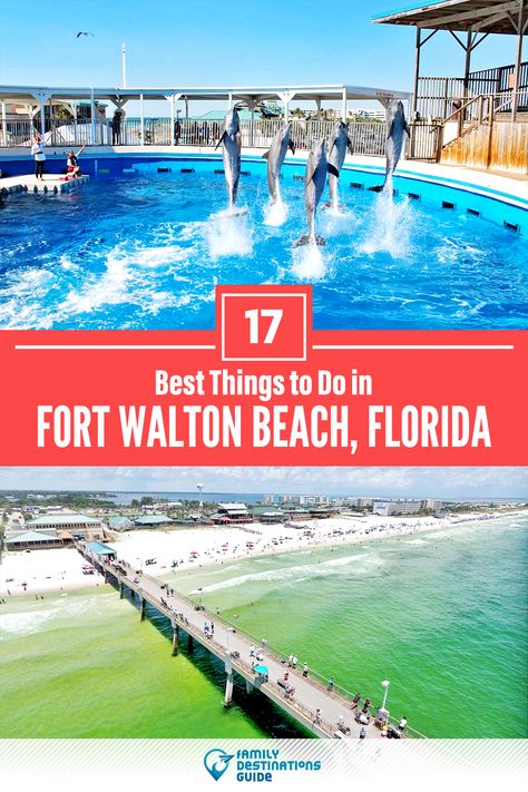 Fort Walton Beach Florida Attractions, Water Activities For Kids, Okaloosa Island Florida, Niceville Florida, Emerald Coast Florida, Florida Beach Cottage, Weston Florida, Destin Florida Vacation, Fort Walton Beach Florida