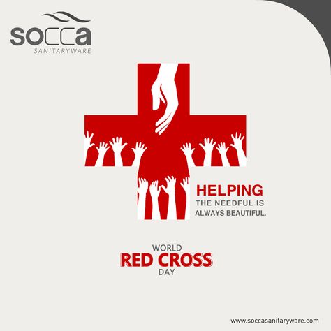 Helping the needful is always beautiful. #WorldRedCrossDay #RedCrossDay #helphumanity #donate #volunteer #staysafe #servesociety Red Cross Day Poster, Red Cross Day, World Red Cross Day, Red Cross Volunteer, International Volunteer, Bible Words Images, Bible Words, Creative Ads, Red Cross