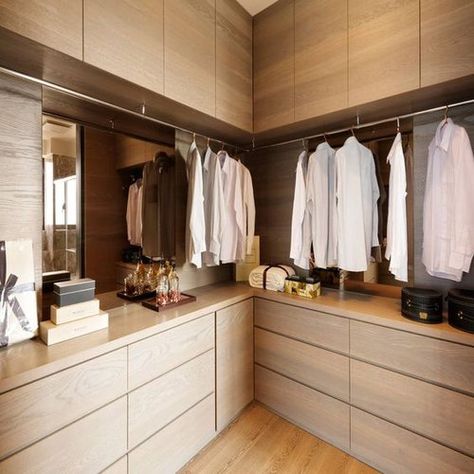 Maximizing Small Spaces — LA CLOSET DESIGN L Wardrobe, Small Walk In Wardrobe, Ikea Wardrobe Hack, Small Closet Design, Modern Wardrobe Design, Maximize Small Space, Dream Closet Design, Walk In Closet Design, Luxury Closets Design