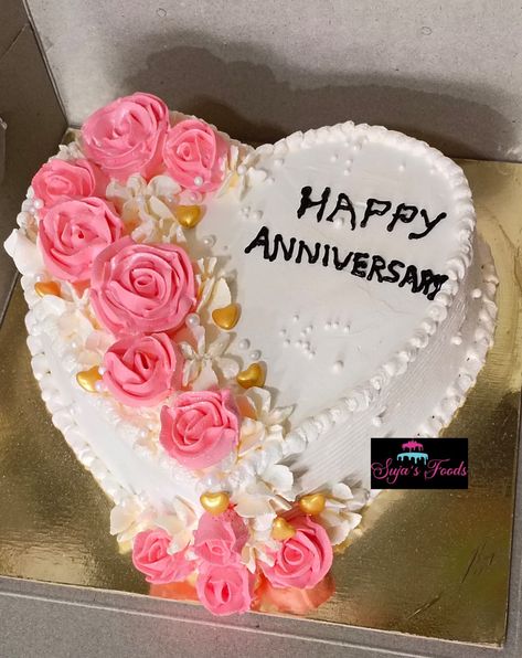 anniversary cake Anniversary Cake Heart Shape, Cake Heart Shape, Heart Shape Cake, Cake Heart, Shape Cake, Heart Shaped Cakes, Anniversary Cake, Heart Shape, Heart Shapes