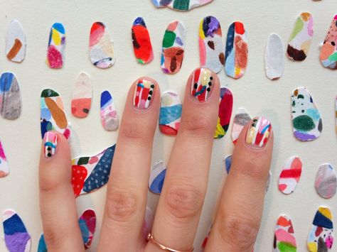 NAIL PAINTINGS by Hillery Sproatt Painting Nails, Nail Design Glitter, Modern Nail Art, May Nails, Nude Nail, Nude Nail Designs, Modern Nails, Nail Envy, Cheap Sunglasses