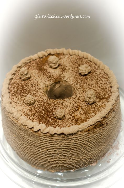 Mocha Chiffon Cake Recipe, Chocolate Eclair Pie, Coffee Chiffon Cake Recipe, Mocha Chiffon Cake, Asian Cakes, Eclair Cake Recipes, Chocolate Chiffon Cake, Mocha Cake, Mug Cake Microwave