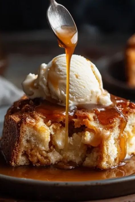 If you're looking for the perfect October dessert, this warm bread pudding will win your heart! It's packed with comforting flavors that remind you of cool, fall evenings. With simple ingredients, you can enjoy a heartwarming treat that’s perfect for any gathering. Whether it’s topped with a sweet sauce or served with whipped cream, this delightful dish is sure to become a family favorite. Perfect for Sunday dinners or cozy get-togethers, warm bread pudding is your go-to comfort food for the season! Chocolate Orange Bread Pudding, Gourmet Bread Pudding Recipe, Bread Pudding Caramel Sauce, Bread Pudding With Coconut Milk, Gourmet Bread Pudding, Coffee Bread Pudding, Bread Puddings Recipe, Cuban Bread Pudding Recipe, Birthday Cake Bread Pudding