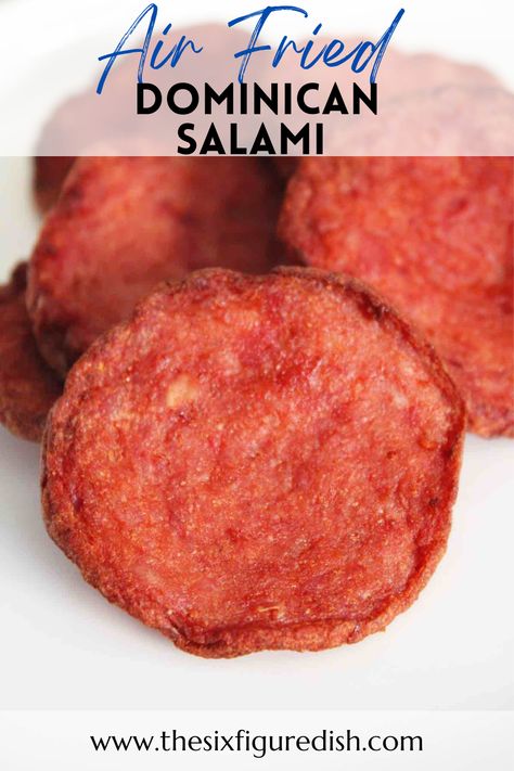 Fried Salami, Salami Sandwich, Salami Recipes, Air Fryer Recipes Snacks, Dominican Food, Egg Cheese, Deep Frying, Hispanic Food, Cheese Fries