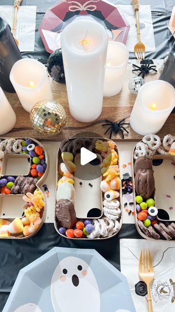 Danielle Paschka on Instagram: "Gearing up for another neighborhood boo brunch! This was last years creation & I can’t wait to something so fun this year! Stay tuned for more boo brunch fun this weekend 👻🖤" Halloween Theme Brunch, Neighborhood Boo Game, Freshly Boo’d Coffee, Boo Brunch, Happy Boo Day, Stay Tuned, This Weekend, Happy Halloween, The Neighbourhood