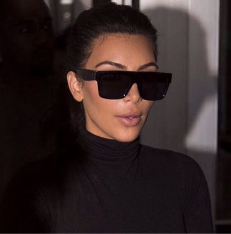 Celine sunglasses ZZ Top Kardashian Sunglasses, Kim Kardashian Sunglasses, Estilo Kardashian, 57th Birthday, Kim And Kanye, Top Sunglasses, Black Shades, Sunglasses Women Oversized, Zz Top