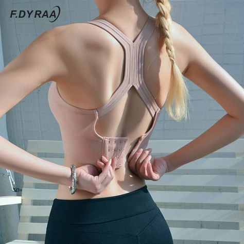 Smarter Shopping, Better Living! Aliexpress.com Casual Bra, Push Up Lingerie, Gym Bra, Yoga Crop Tops, Running Bra, Sport Top, Seamless Sports Bra, Yoga Tank Tops, Crop Top Bra