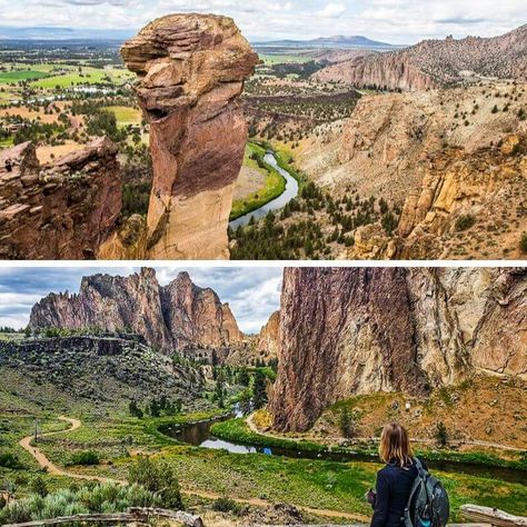 13 Adventures on Your Oregon Road Trip Not Too Miss! Timber Gulch Oregon, Timber Gulch, Oregon Autumn, Road Trip Oregon, Oregon Style, Rv Trips, Visit Oregon, Smith Rock State Park, Travel Oregon