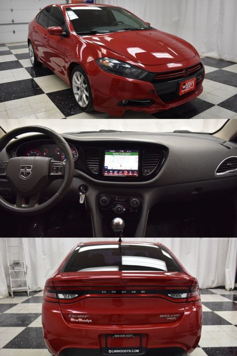 Sporty and Fuel Efficient! This Dodge Dart Rallye is equipped with an 8.4" Uconnect Touchscreen Media Center, Navigation, Backup Camera, and 39 MPG on the highway! It has a powerful Turbocharged Gas I4 1.4L/83 engine powering this Manual transmission. Want a custom video? Just text your name and the stock number to 660-247-5319. This vehicle's stock number is 13MB51-994. New Car Picture, 2013 Dodge Dart, Car Picture, Car Things, Mopar Or No Car, Chevy Nova, Wallpaper Android, Dodge Dart, Cars For Sale Used