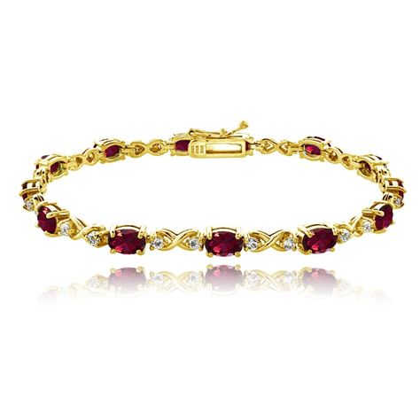 Sterling Silver Genuine, Created or Simulated Gemstone 6x4mm Oval Infinity Bracelet with White Topaz Accents ** See this great product. (This is an affiliate link) Topaz Bracelet, Garnet And Gold, Fine Jewelry Bracelets, Ring Pendant Necklace, Charm Set, Topaz Gemstone, Bracelet For Women, Toe Rings, Gold Plated Silver