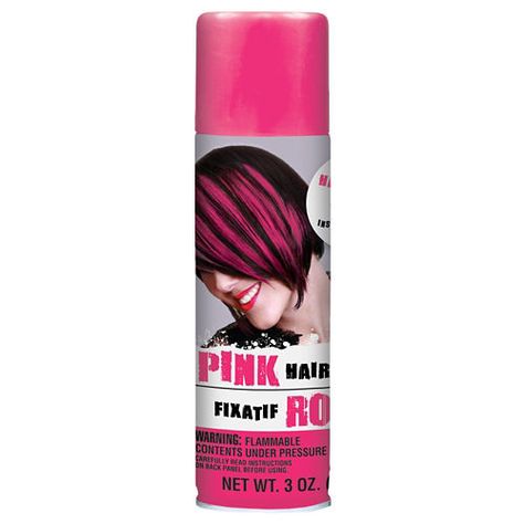 Pink Hair Spray Pink Hair Spray, Red Hair Spray, Birth Colors, Hair Color Spray, Shingle Colors, Temporary Hair Color, Color Spray, Hair Color Purple, Wild Hair