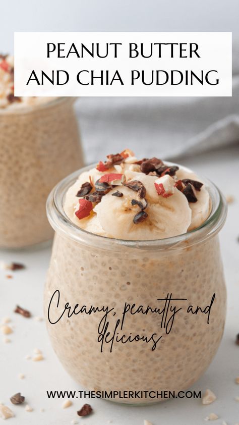 Peanut Butter Chia Pudding, Vanilla Chia Seed Pudding, Chia Pudding Recipes Healthy, Recipes Chili, Cake Pizza, Chia Recipe, Chia Seed Recipes, Pizza Sandwich, Chia Pudding Recipes