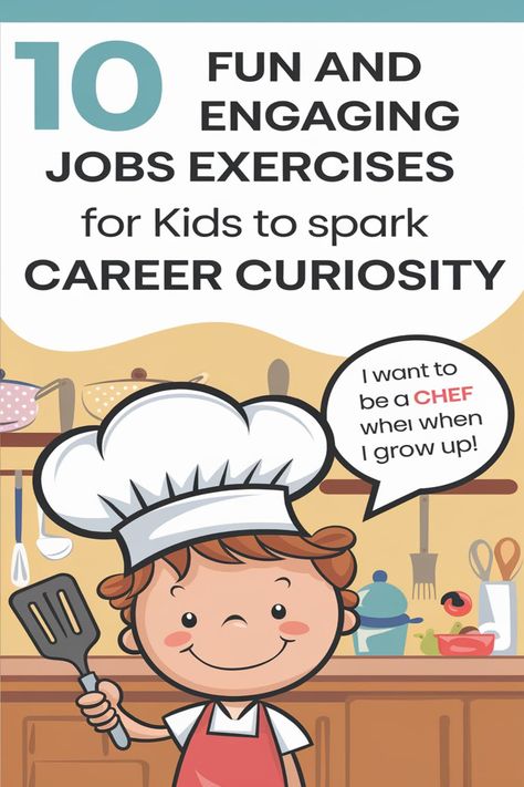 Children engaged in fun jobs exercises, exploring different professions through creative activities designed to spark curiosity and skill development. Got The Job, I Got The Job, Different Careers, Career Day, Creative Jobs, Sunday School Activities, Student Jobs, Kids Exploring, Kindergarten Class