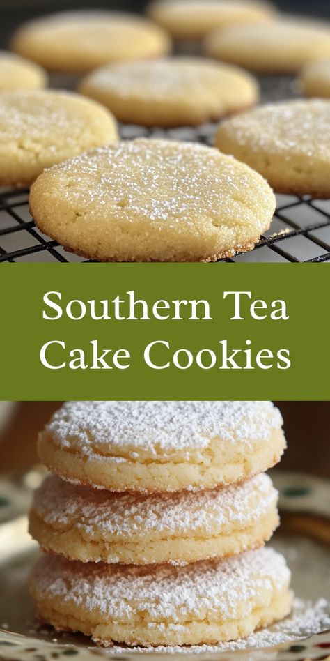 As I baked Southern tea cake cookies on a sunny Saturday afternoon, the warm kitchen filled with sweet memories. My partner and kids helped sprinkle flour, laughter echoing as we reminisced about family gatherings, creating delicious moments together. Southern Tea Cake Cookies, Tea Cake Cookie Recipe, 3 Ingredient Cheesecake, Tea Cookies Recipe, Southern Tea, 2 Ingredient Fudge, Tea Cake Cookies, Zucchini Patties, Potato Candy