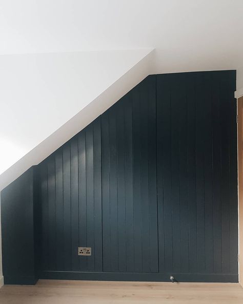 Chloe on Instagram: “Thought I'd share a few process snaps of our panelled wall with the secret door in the guest room. We are really chuffed with how it turned…” Secret Door, The Guest, Guest Room, Chloe, The Secret, Garage Doors, Turn Ons, Wall, On Instagram