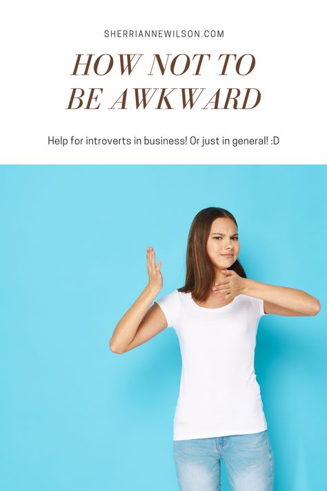 The fear of being awkward actually makes us intoverts more awkward! So how do you not fear being awkward? I give you several quick and easy tips to stop the awkward! 🤣 How To Stop Being Weird, How To Stop Being Awkward, How To Not Be Awkward, Anne Wilson, Art Of Persuasion, Chin Hair, Introverted, Your Message, The Fear